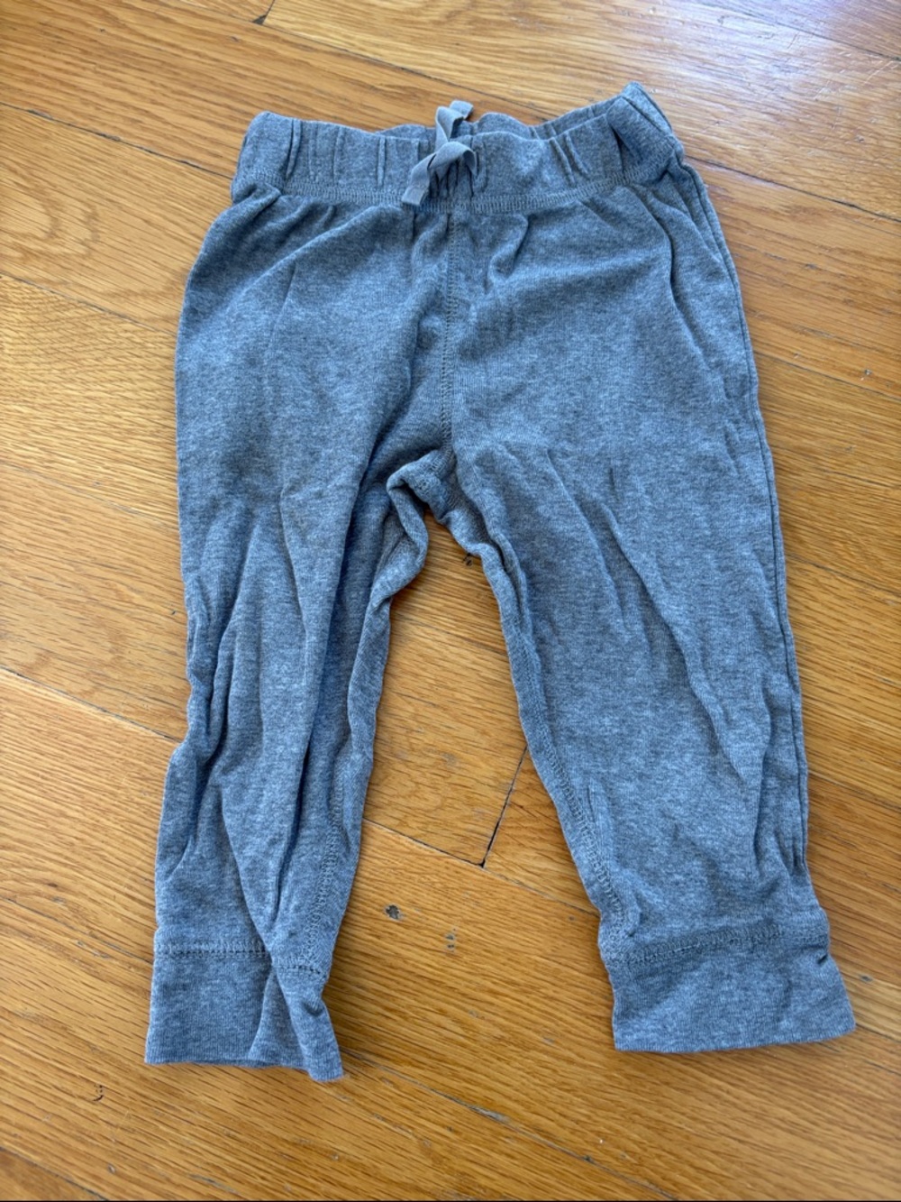 Carter's Heather Gray 100% cotton knit Joggers, 18M